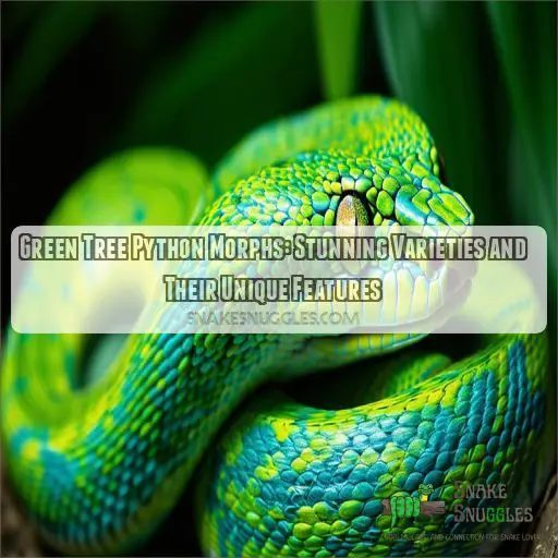 green tree python morphs