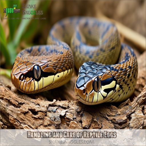 Handling and Care of Reptile Eggs