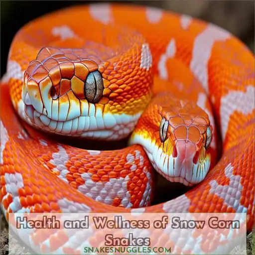 Health and Wellness of Snow Corn Snakes