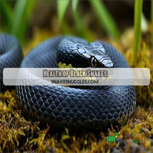 Health of Black Snakes
