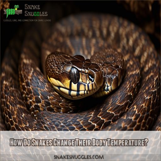 How Do Snakes Change Their Body Temperature