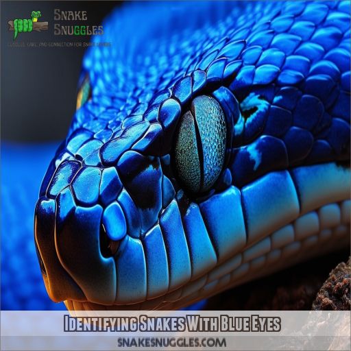 Identifying Snakes With Blue Eyes
