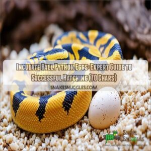 incubate ball python eggs