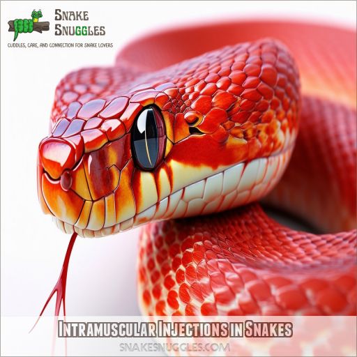 Intramuscular Injections in Snakes