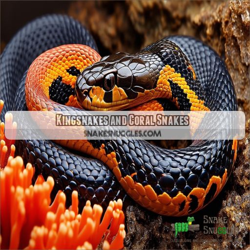 Kingsnakes and Coral Snakes