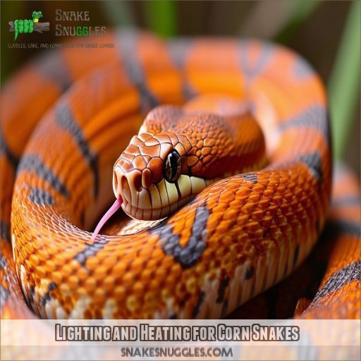 Lighting and Heating for Corn Snakes