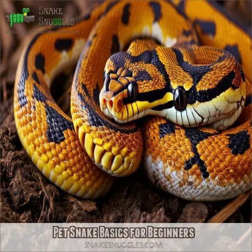 Pet Snake Basics for Beginners