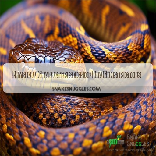 Physical Characteristics of Boa Constrictors