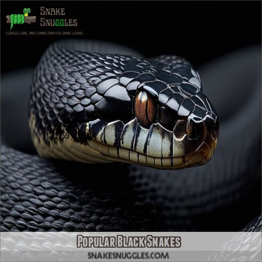 Popular Black Snakes