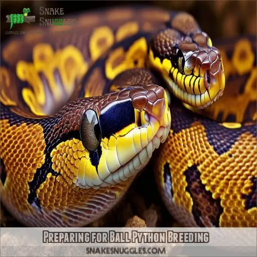 Preparing for Ball Python Breeding