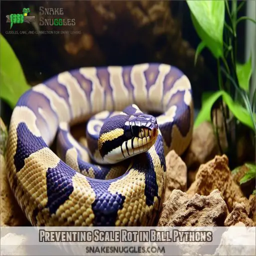 Preventing Scale Rot in Ball Pythons