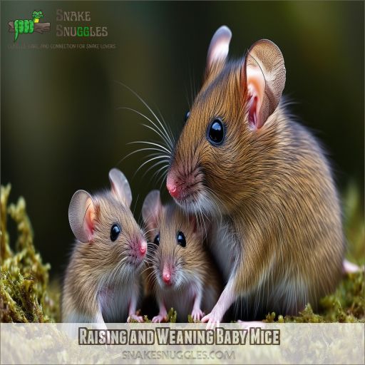 Raising and Weaning Baby Mice