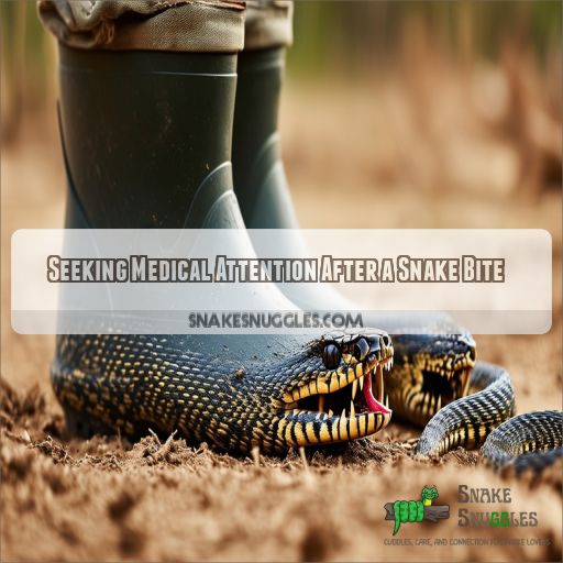 Seeking Medical Attention After a Snake Bite