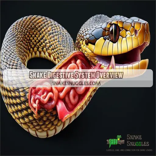 Snake Digestive System Overview