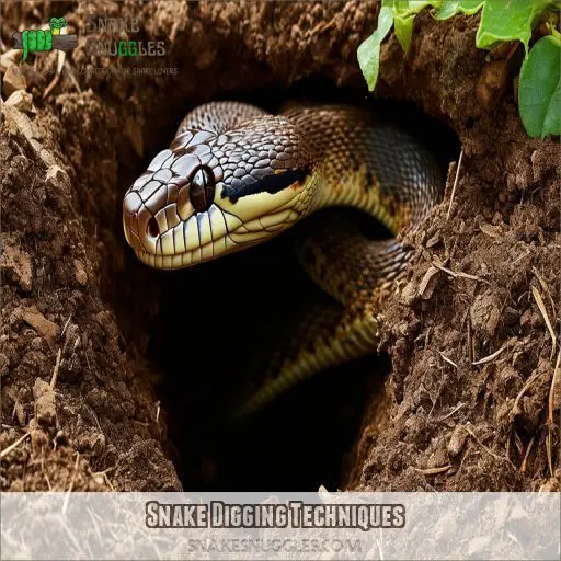 Snake Digging Techniques