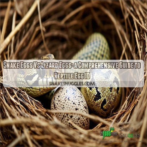 snake eggs vs lizard eggs