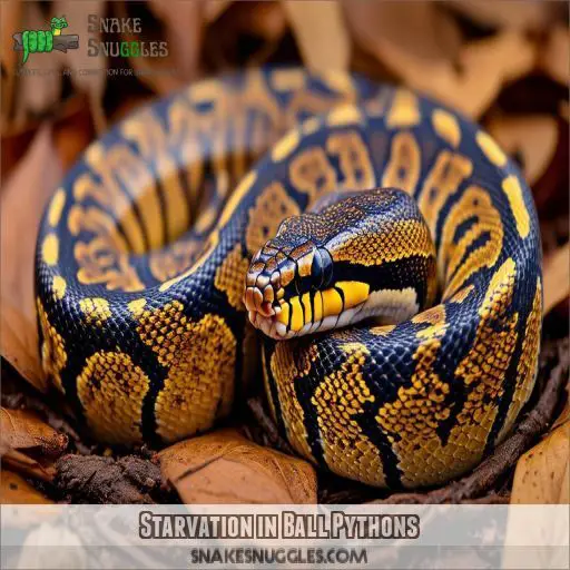 Starvation in Ball Pythons