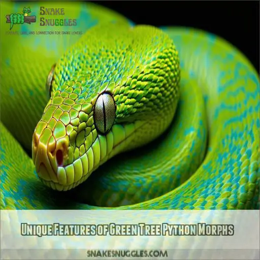 Unique Features of Green Tree Python Morphs