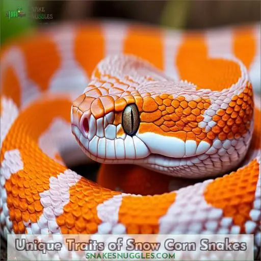 Unique Traits of Snow Corn Snakes