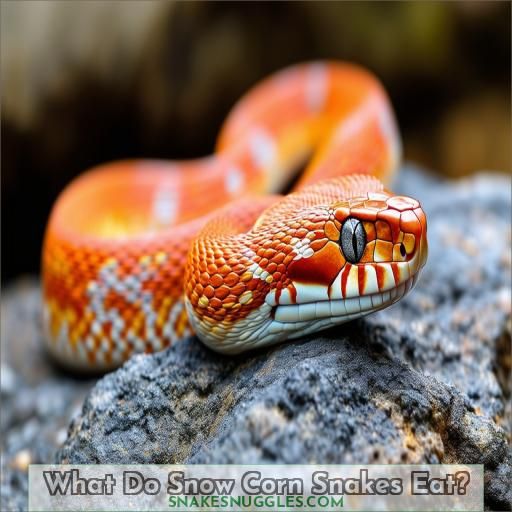 What Do Snow Corn Snakes Eat