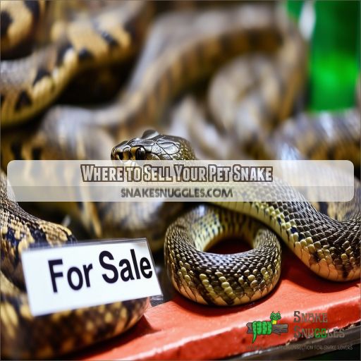 Where to Sell Your Pet Snake