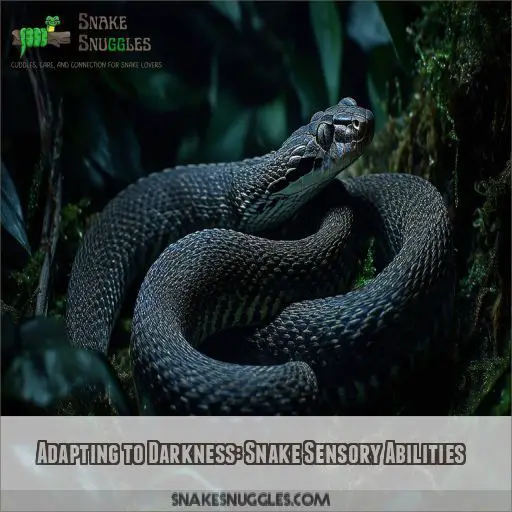 Adapting to Darkness: Snake Sensory Abilities