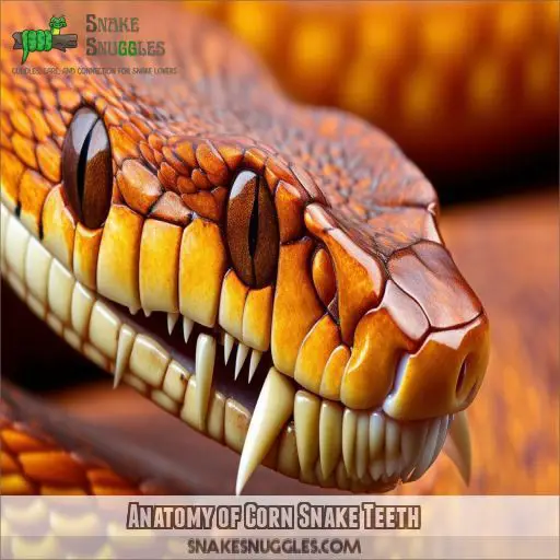 Anatomy of Corn Snake Teeth