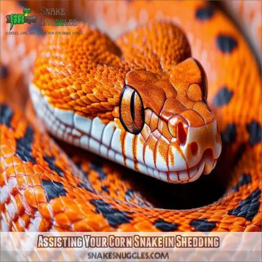 Assisting Your Corn Snake in Shedding