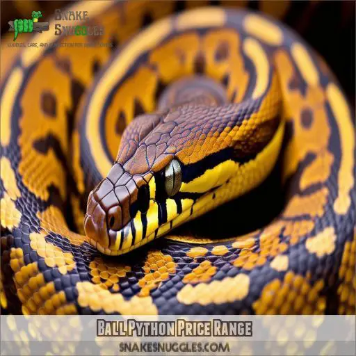 Ball Python Price Range