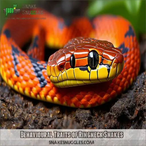 Behavioural Traits of Ringneck Snakes