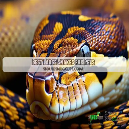 Best Large Snakes for Pets