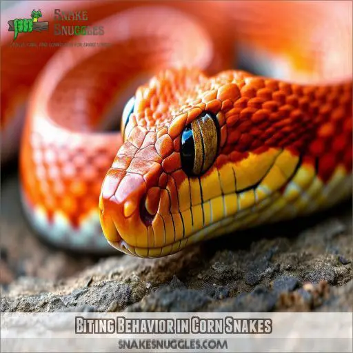 Biting Behavior in Corn Snakes