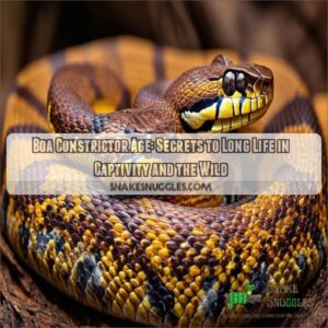 boa constrictor age