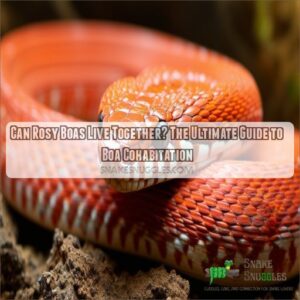 can rosy boa snakes live together in one cage