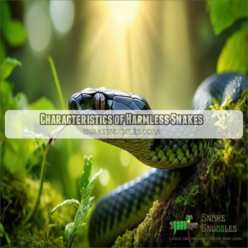 Characteristics of Harmless Snakes