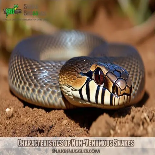 Characteristics of Non-Venomous Snakes