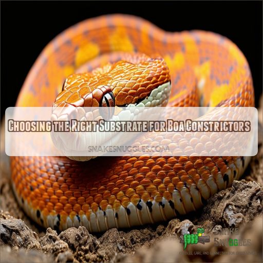 Choosing the Right Substrate for Boa Constrictors