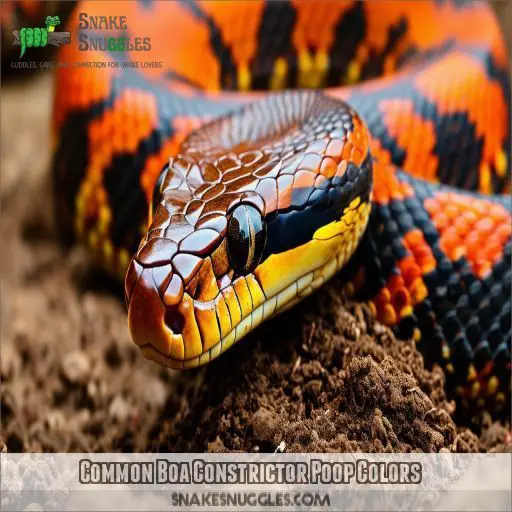 Boa Constrictor Pooping Color: Decoding Your Snake's Health Through Feces