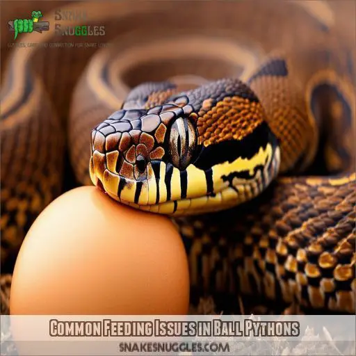 Common Feeding Issues in Ball Pythons