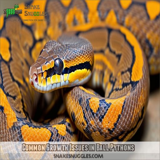 Common Growth Issues in Ball Pythons