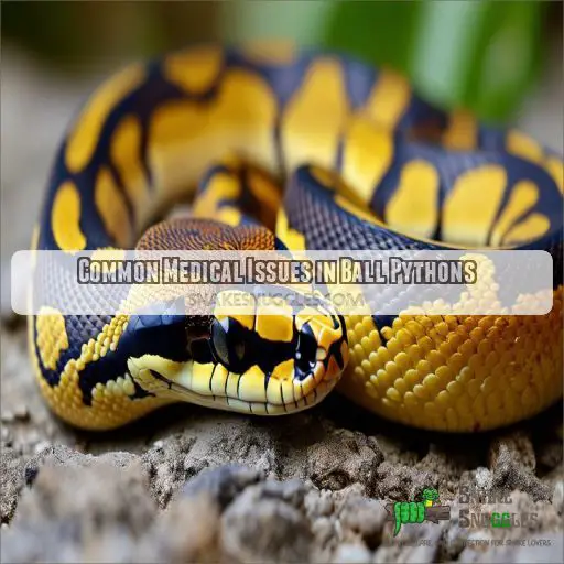 Common Medical Issues in Ball Pythons