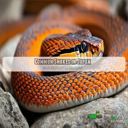 Common Snakes in Japan