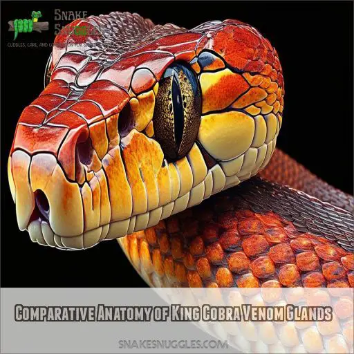 Comparative Anatomy of King Cobra Venom Glands