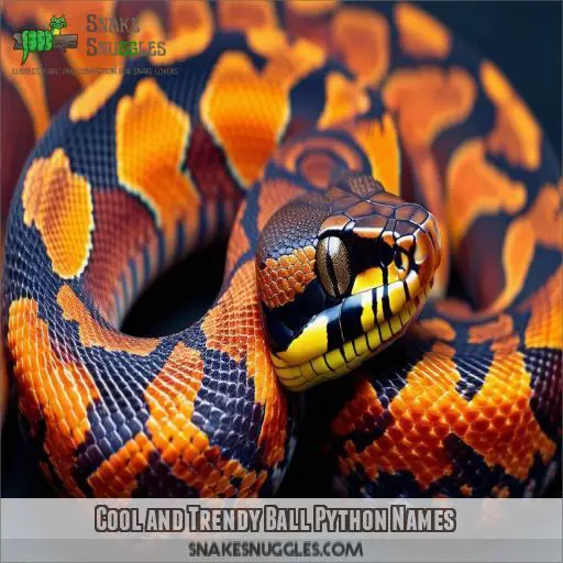 Cool and Trendy Ball Python Names