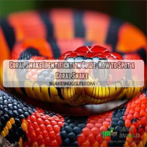 Coral snake identification guide