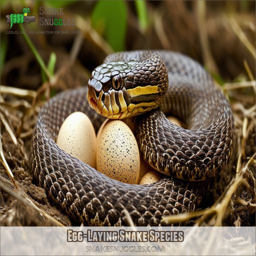Egg-Laying Snake Species