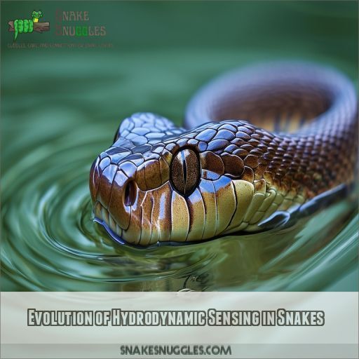 Evolution of Hydrodynamic Sensing in Snakes