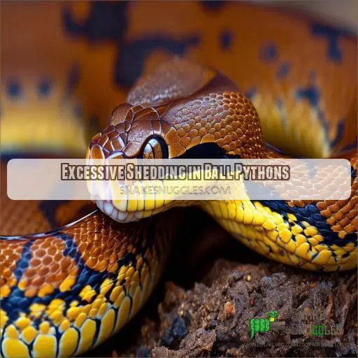 Excessive Shedding in Ball Pythons