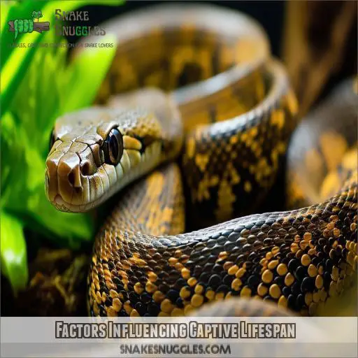 Factors Influencing Captive Lifespan