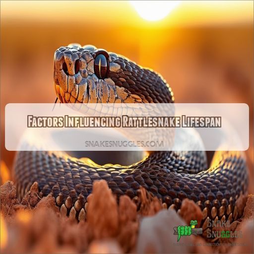 Factors Influencing Rattlesnake Lifespan